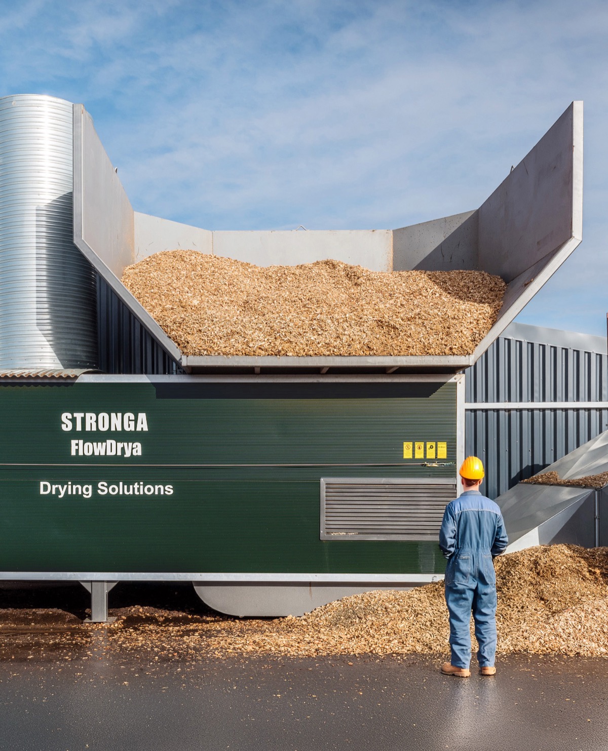 FlowDrya hopper optimised for material