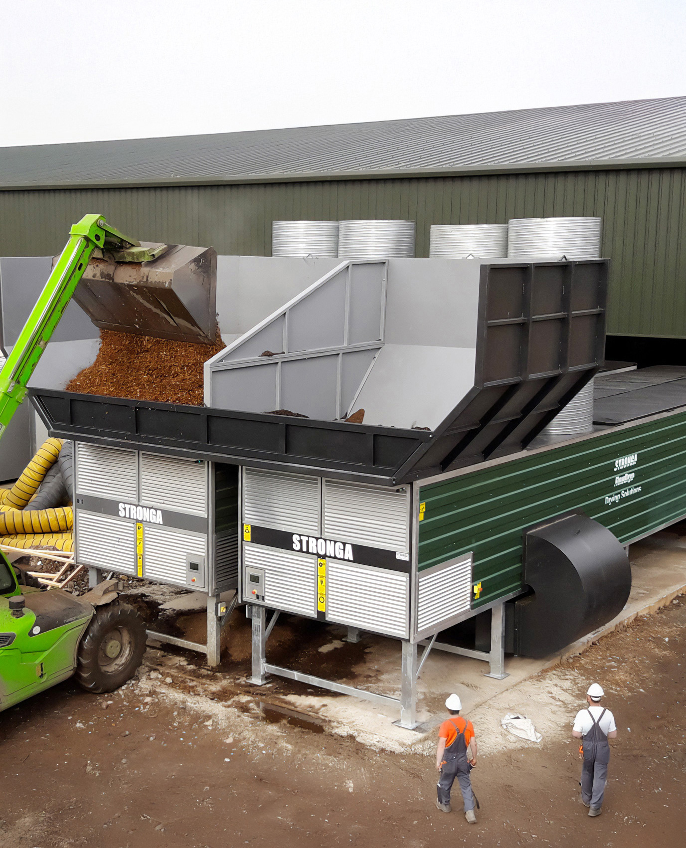 FlowDrya hopper installation site 2