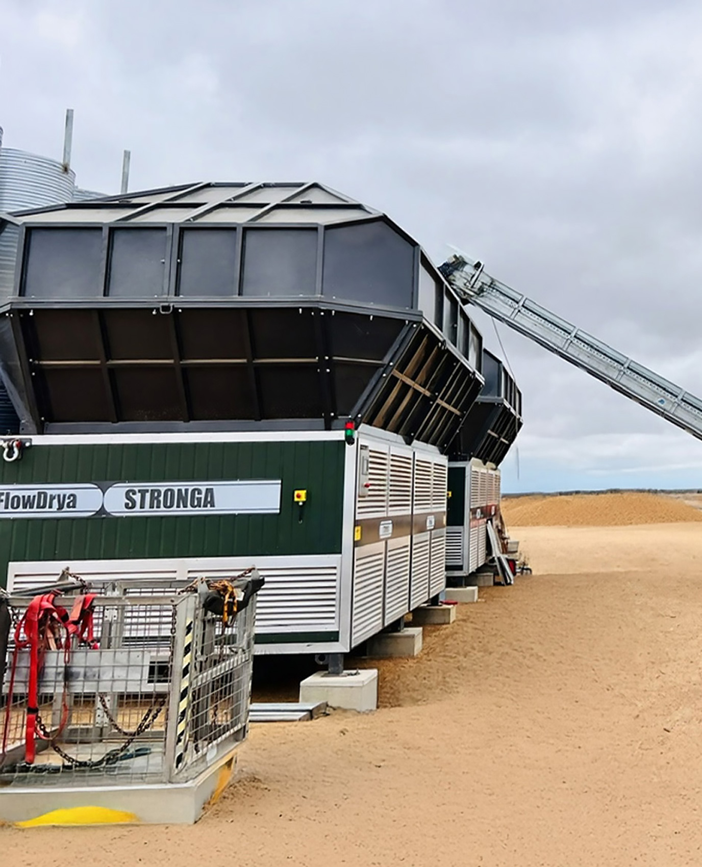 FlowDrya hopper installation site 3