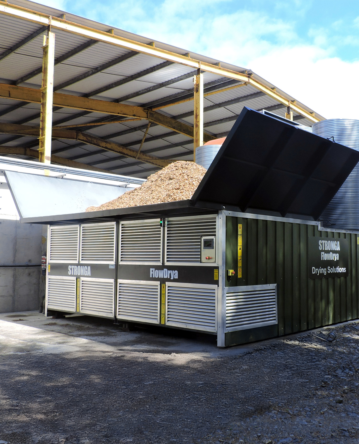 FlowDrya hopper installation site 6