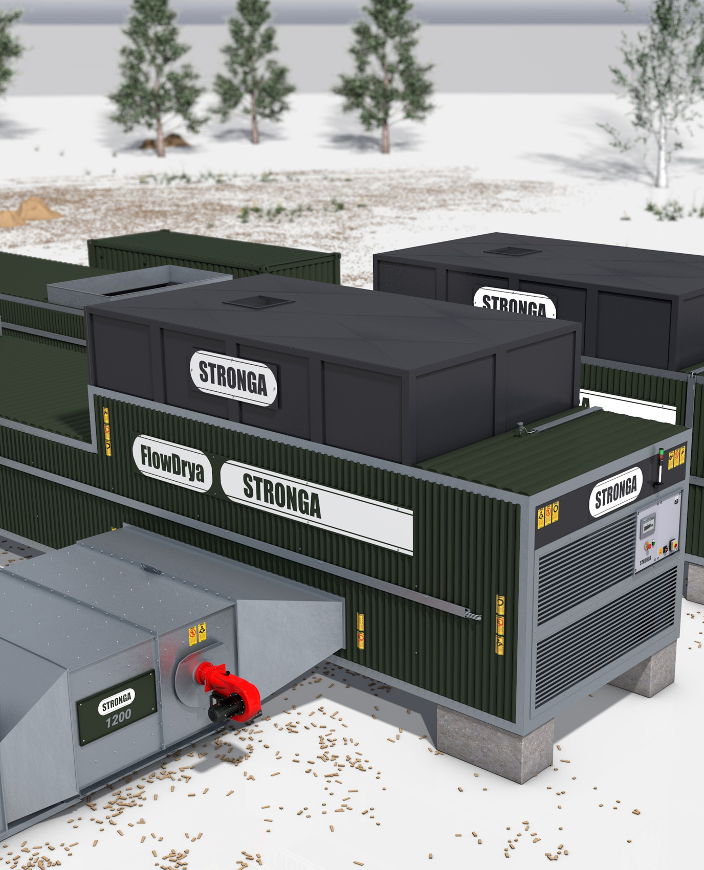 FlowDrya hopper installation site 9