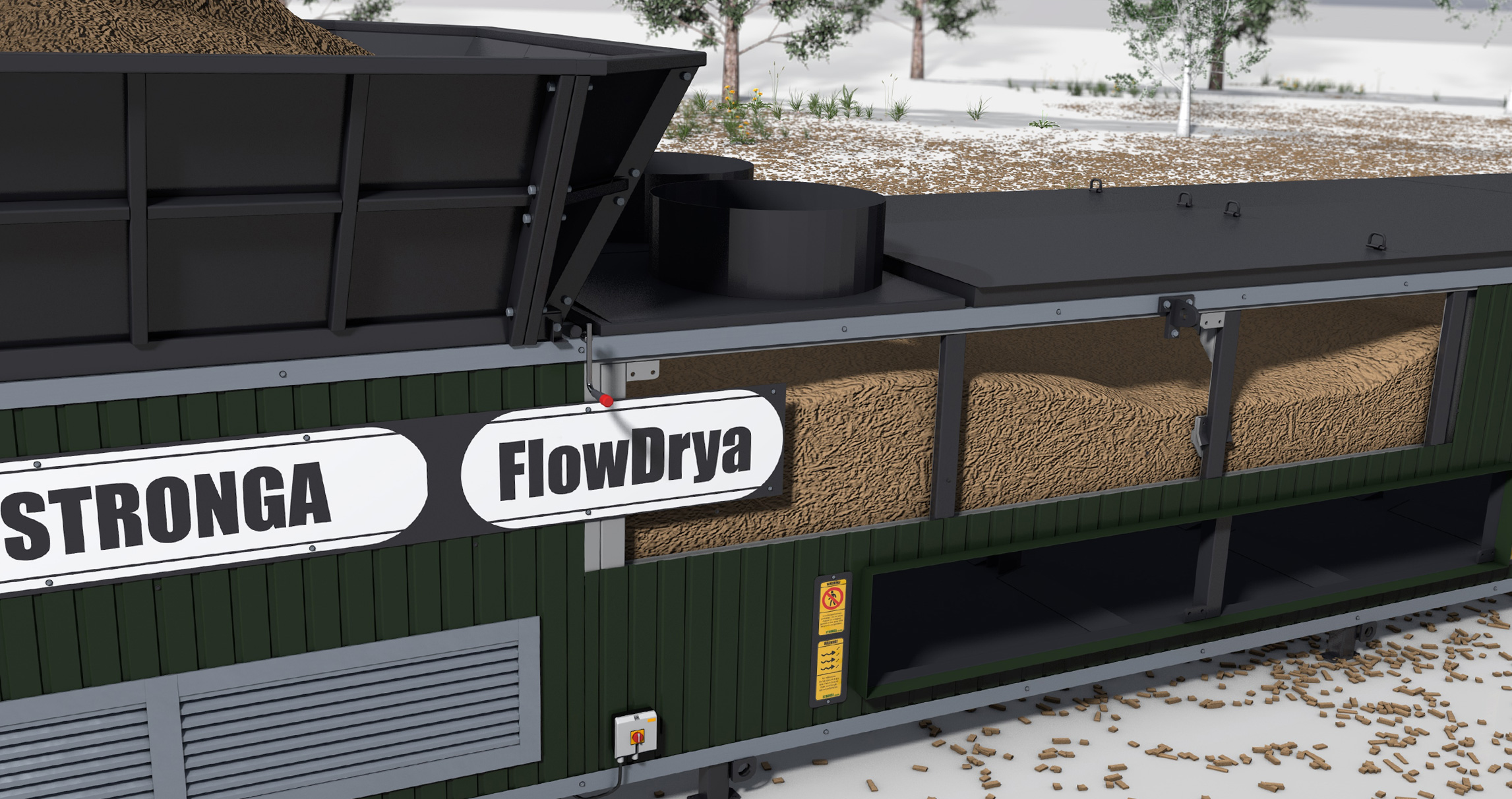 FlowDrya PulseWave agitation system