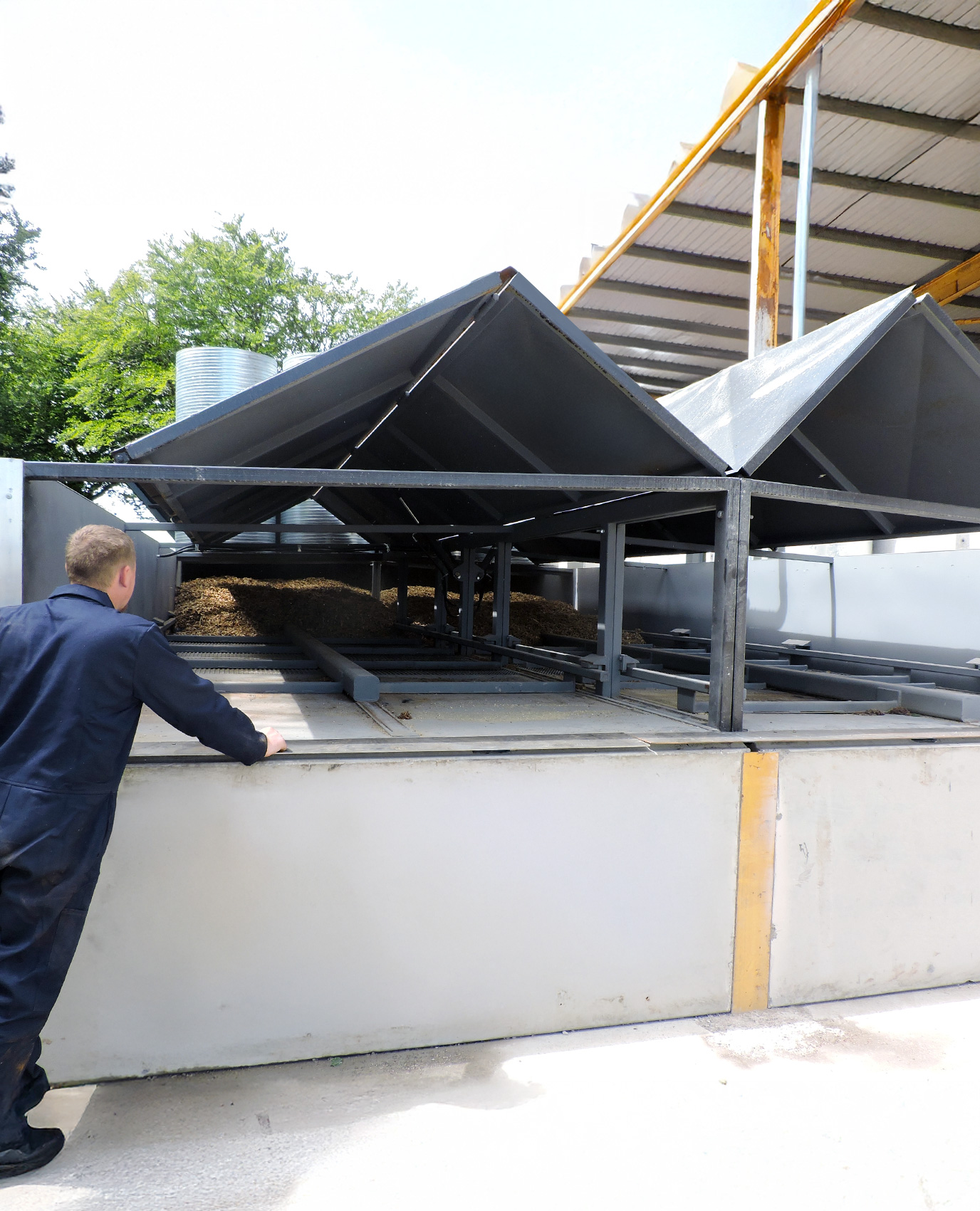 FlowDrya hydraulic roof system