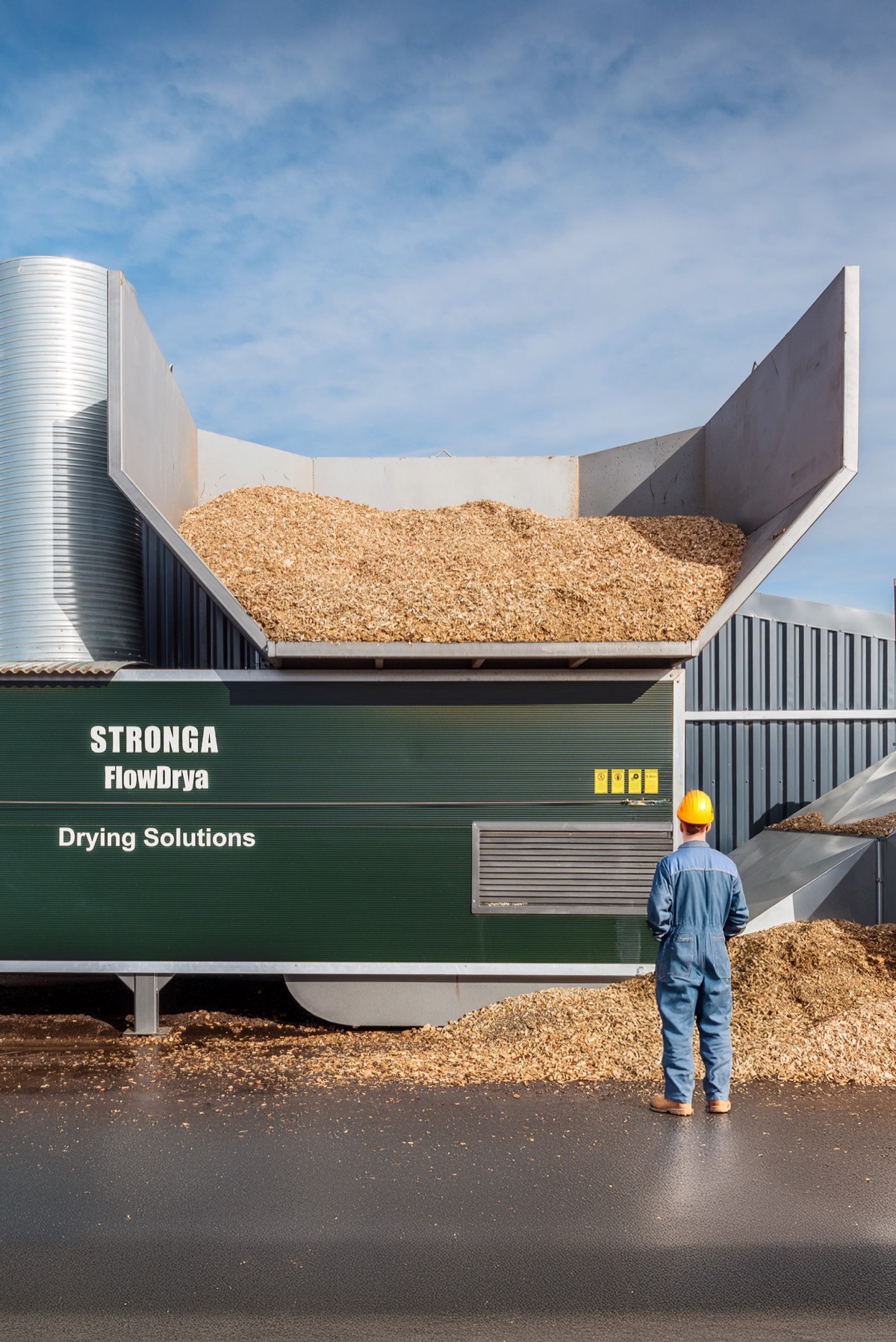 FlowDrya in-feed hopper options