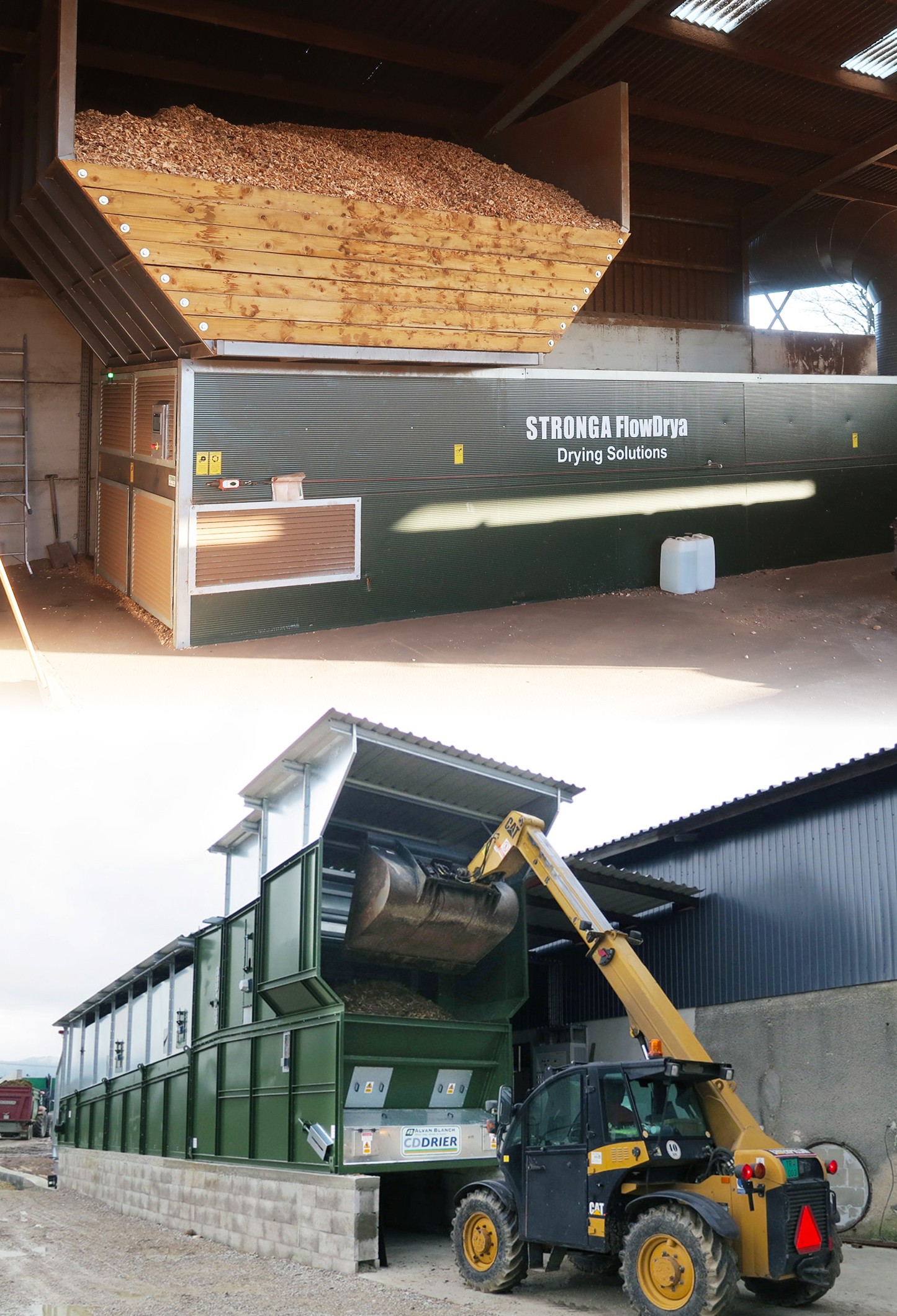 FlowDrya hopper capacity
