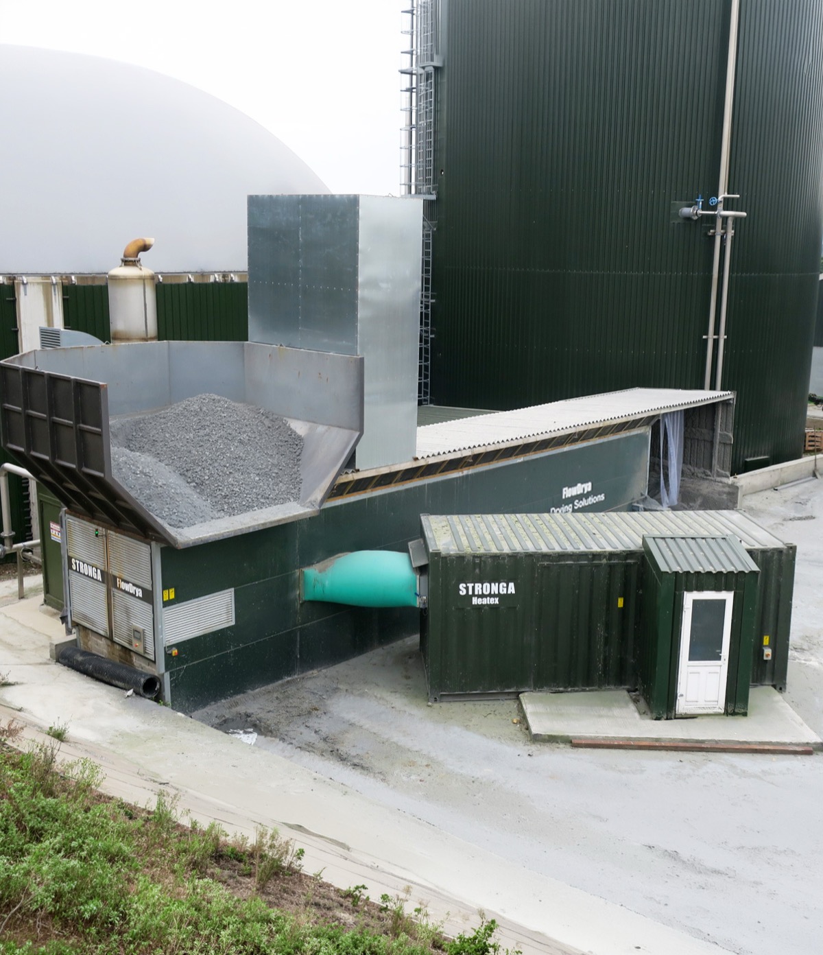Stronga FlowDrya paper pulp drying installation with Heatex air handling unit