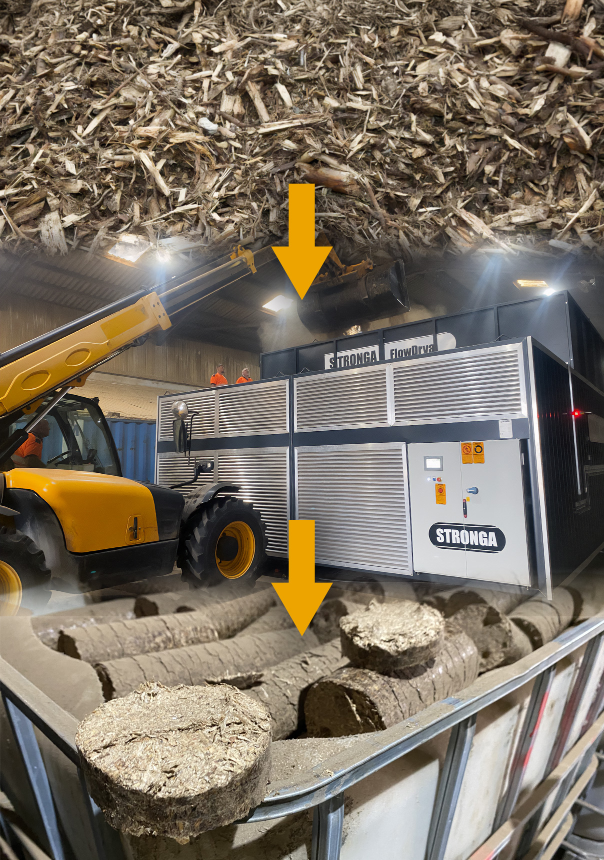 Drying Forestry Brash Chip with FlowDrya